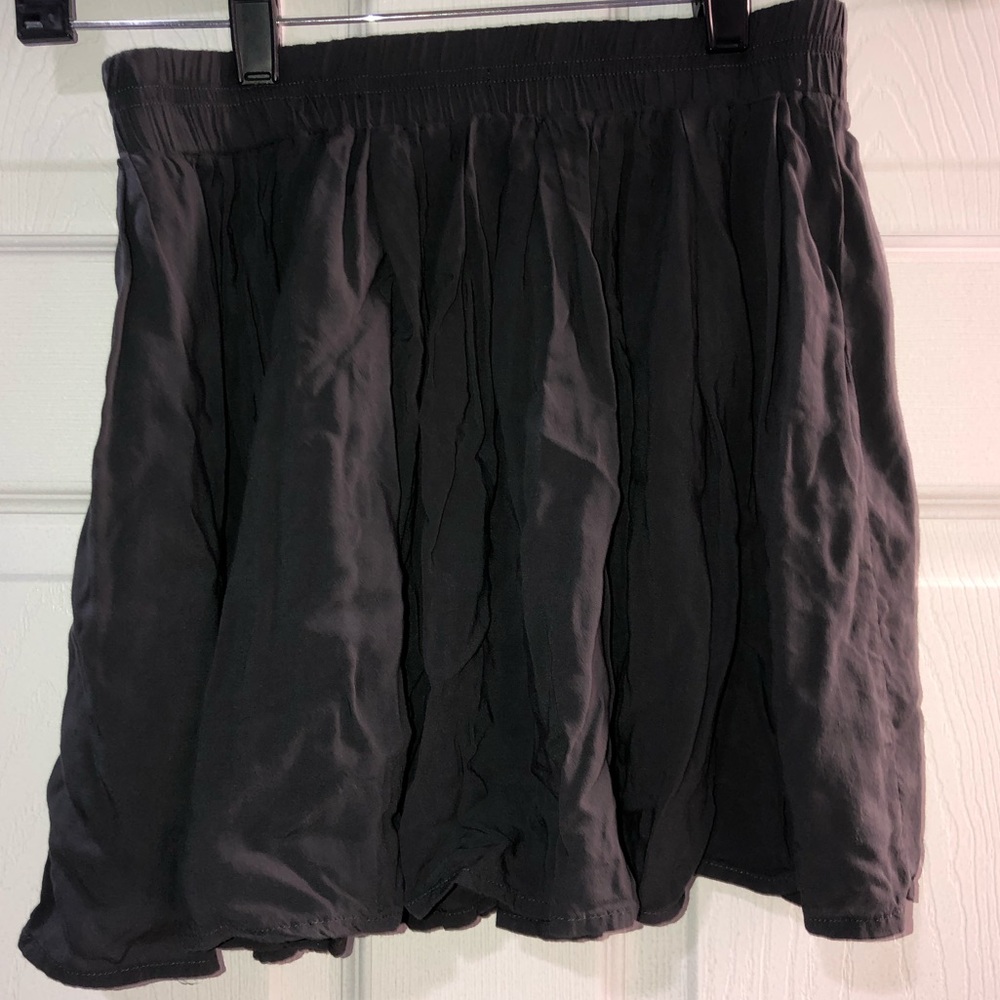 Brandy Melville gray mini skirt